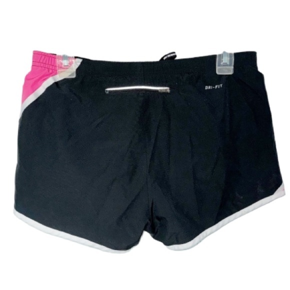Nike Dri-Fit Running Shorts Retro ColorBlock Pink/Black Sz Small - Picture 2 of 6